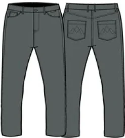 365 5 Pocket Pant - Charcoal