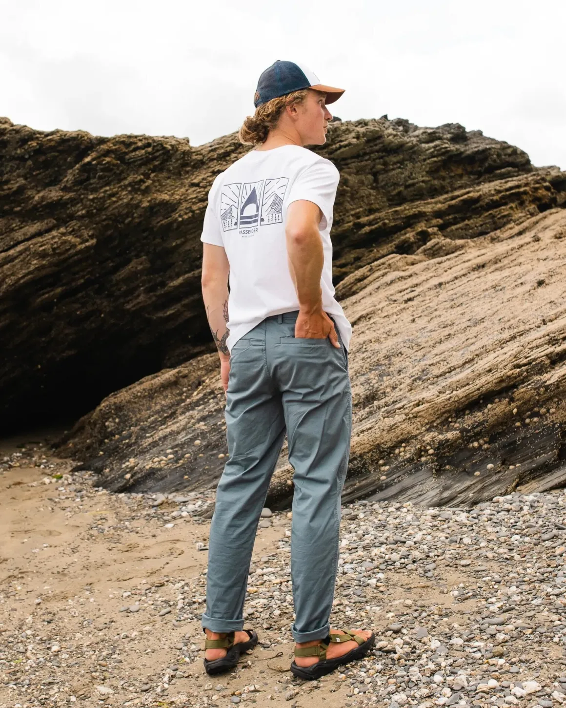 365 Light Organic Cotton Pant - Storm Grey