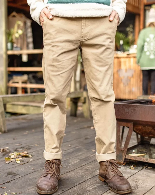 365 Organic Cotton Pants - Chinchilla Brown