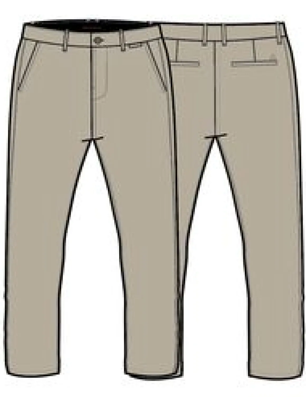 365 Organic Cotton Pants - Chinchilla Brown