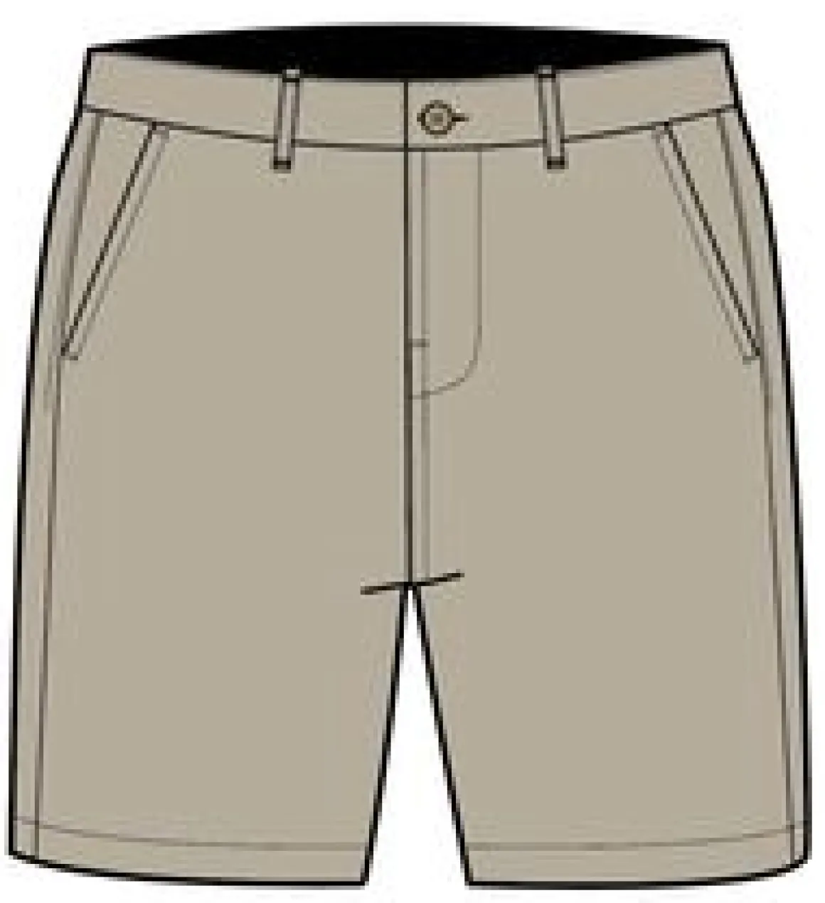 365 Organic Cotton Short - Chinchilla Brown