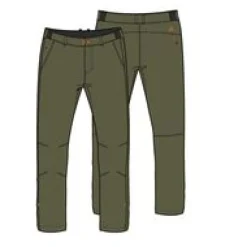 365 Trail Roll Up Pants - Khaki Green