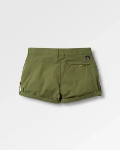 365 Trail Roll Up Short - Khaki Green