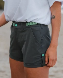 365 Trail Roll Up Shorts - Charcoal