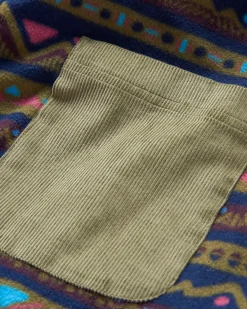 Ace Recycled Polar Fleece Overalls - Mountain Geo Multi