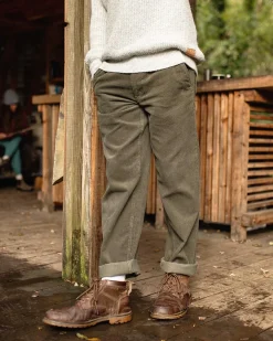 Adventurer Cord Pants - Dusty Olive
