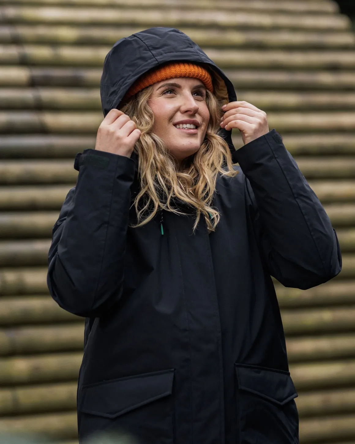 Alaska Recycled Insulated Parka - Black