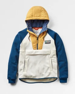 Alexander Recycled Polar Hooded Fleece - Egret