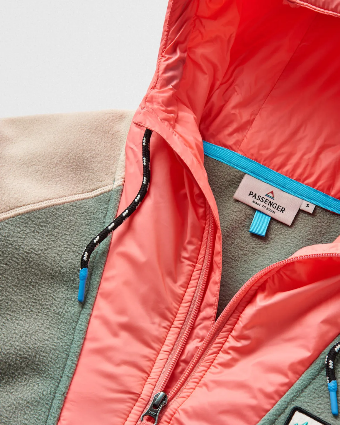 Alexander Recycled Polar Hooded Fleece - Pistachio