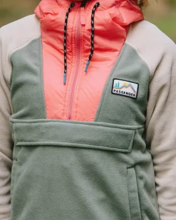 Alexander Recycled Polar Hooded Fleece - Pistachio