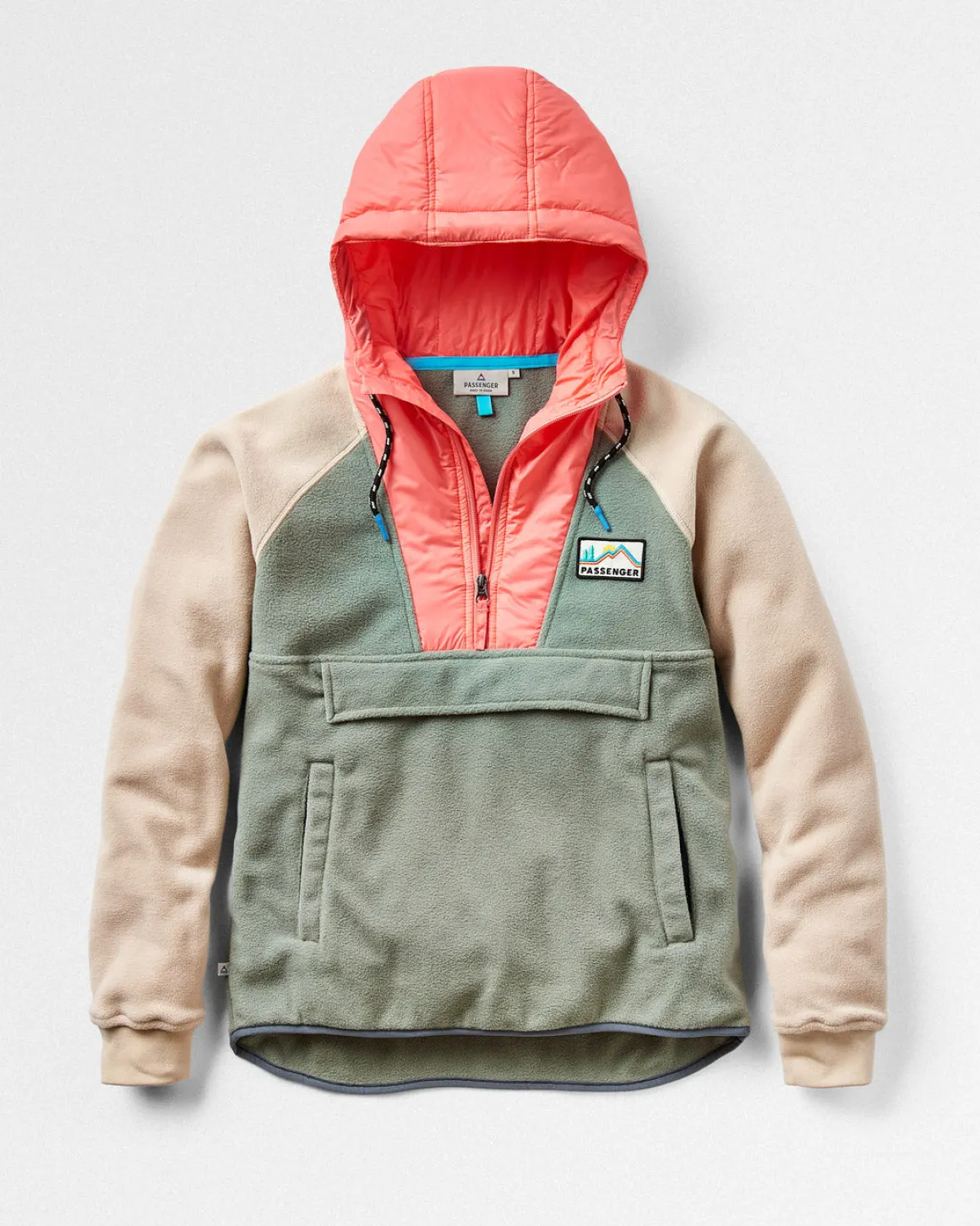 Alexander Recycled Polar Hooded Fleece - Pistachio