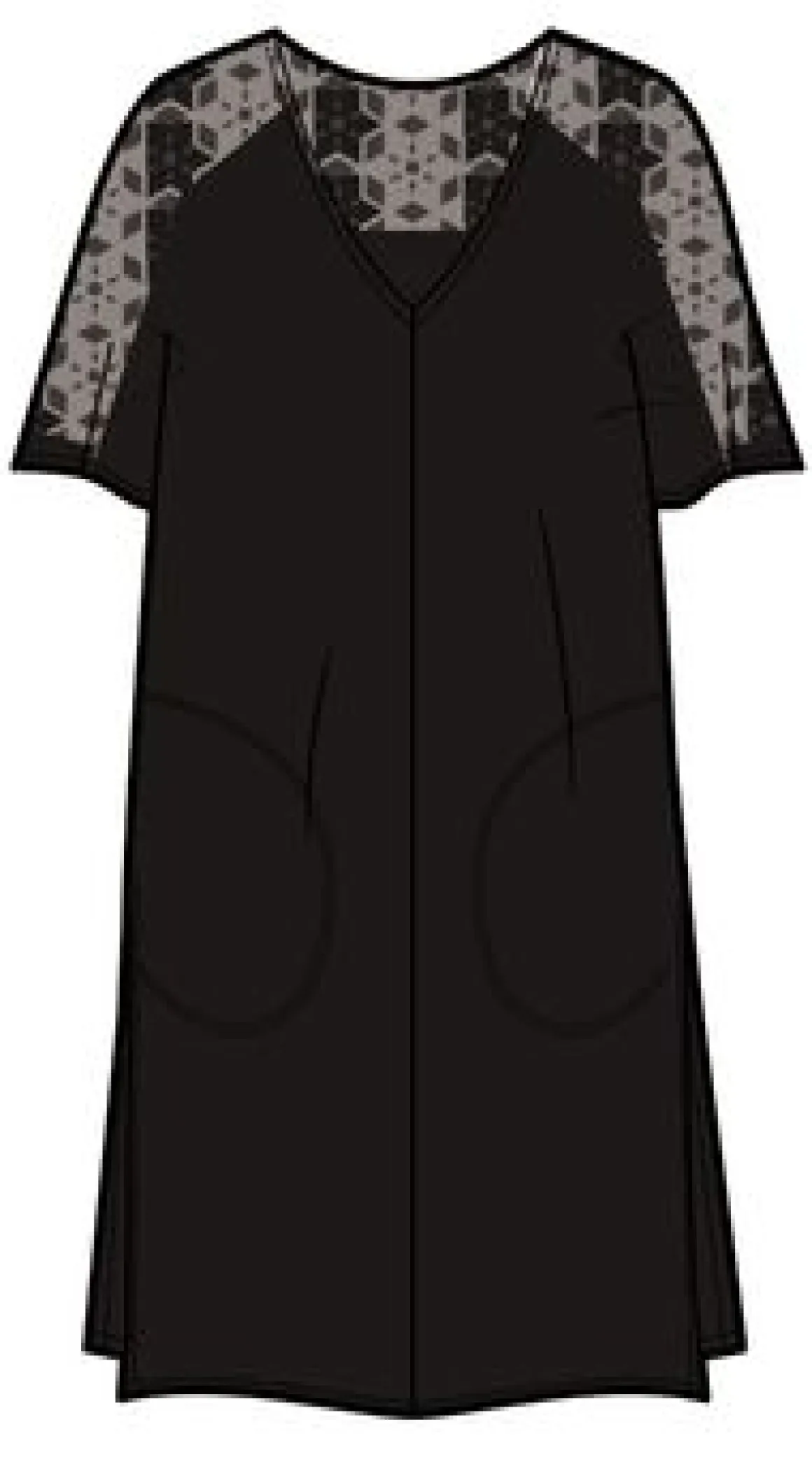 Ambrose Oversized Dress - Black