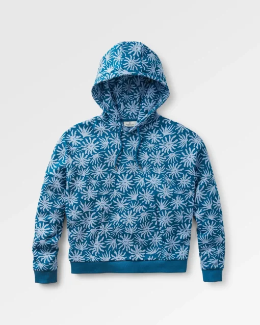 Arame Organic Cotton Hoodie - Seaweed Blue Steel