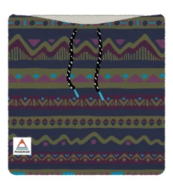 Ash Recycled Sherpa Fleece Neck Gaiter - Mountain Geo Multi