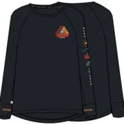 Atlantis Recycled Base Layer Long Sleeve T-Shirt - Black