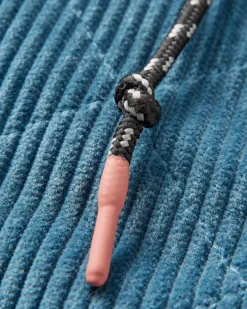 Awaken Recycled Deep-Pile Sherpa Fleece - Washed Blue