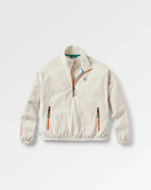 Ayla Recycled Micro Polartec Fleece - Vintage White