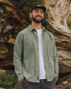 Backcountry Cord Long Sleeve Shirt - Pistachio