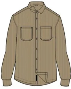 Backcountry Cord Long Sleeve Shirt - Mustard Gold