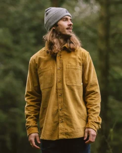Backcountry Cord Long Sleeve Shirt - Mustard Gold