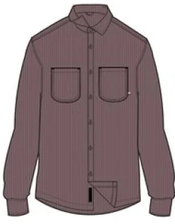Backcountry Cord Long Sleeve Shirt - Crushed Berry