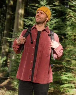 Backcountry Cord Long Sleeve Shirt - Crushed Berry