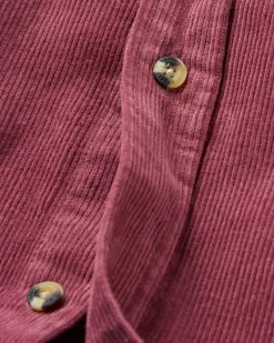 Backcountry Cord Long Sleeve Shirt - Crushed Berry