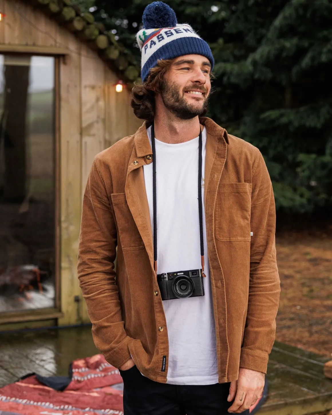 Backcountry Cord Long Sleeve Shirt - Toffee