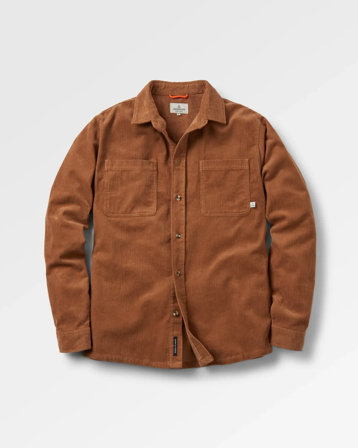 Backcountry Cord Long Sleeve Shirt - Toffee