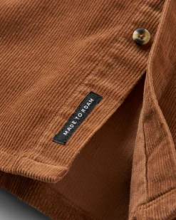 Backcountry Cord Long Sleeve Shirt - Toffee