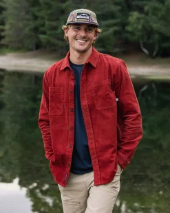 Backcountry Cord Shirt - Red Ochre