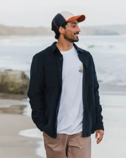 Backcountry Corduroy Long Sleeve Shirt - Deep Navy