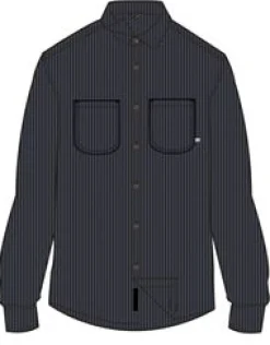 Backcountry Corduroy Long Sleeve Shirt - Deep Navy