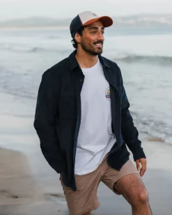 Backcountry Corduroy Long Sleeve Shirt - Deep Navy