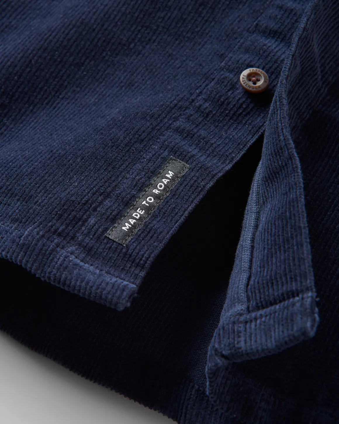 Backcountry Corduroy Long Sleeve Shirt - Deep Navy