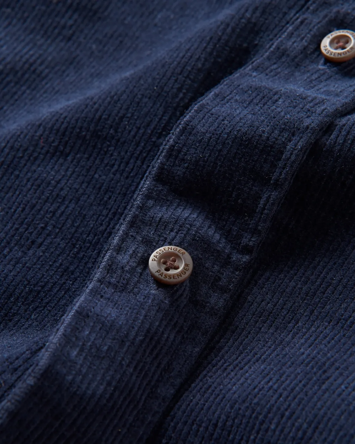 Backcountry Corduroy Long Sleeve Shirt - Deep Navy