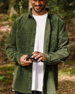 Backcountry Corduroy Long Sleeve Shirt - Fir Tree