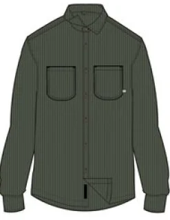 Backcountry Corduroy Long Sleeve Shirt - Fir Tree