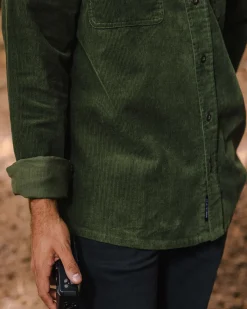 Backcountry Corduroy Long Sleeve Shirt - Fir Tree