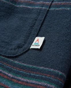 Backcountry Long Sleeve Stripe Shirt - Black Stripe