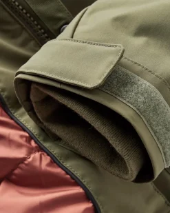 Baltic Recycled Insulated Jacket - Khaki Green