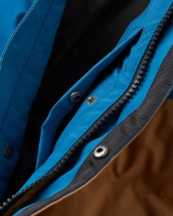 Baltic Recycled Insulated Vest - Toffee/Blue Steel