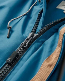 Baltic Recycled Insulated Parka - Toffee/Blue Steel