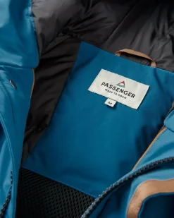 Baltic Recycled Insulated Parka - Toffee/Blue Steel