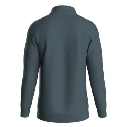 Bark Recycled Quilted Button Up Sweatshirt - Charcoal