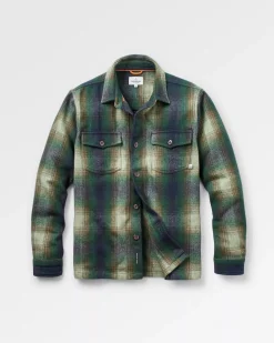 Barren Shirt Jacket - Khaki Green