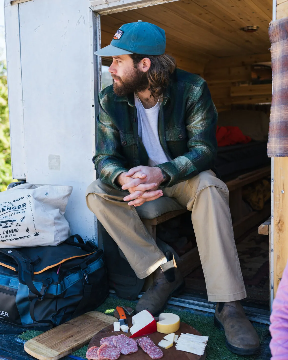 Barren Shirt Jacket - Khaki Green