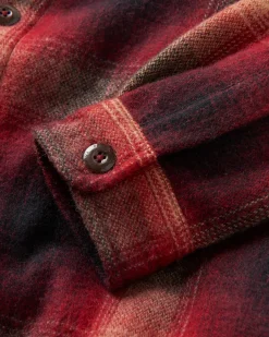 Barren Shirt Jacket - Wine