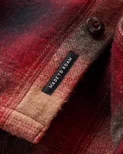 Barren Shirt Jacket - Wine