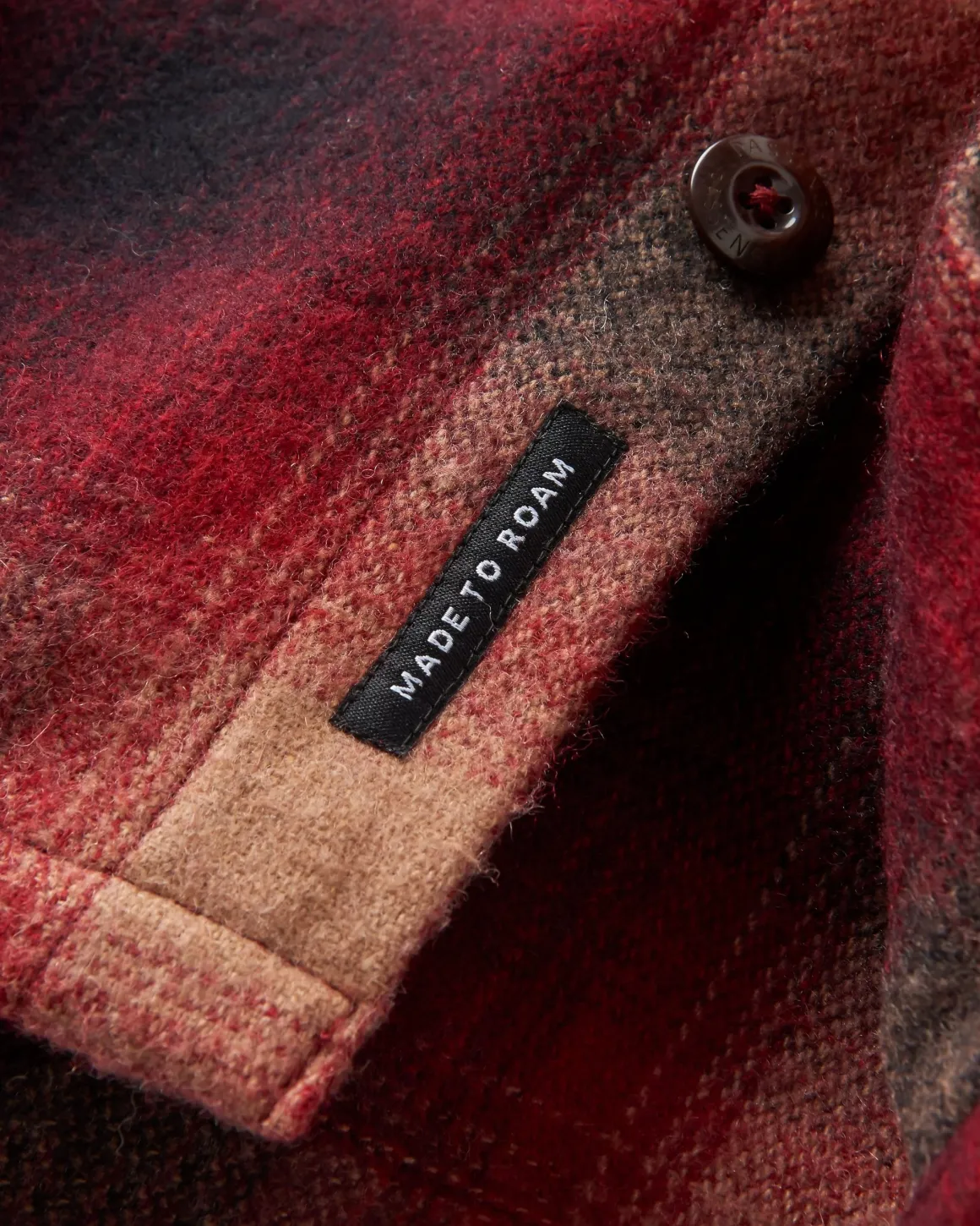 Barren Shirt Jacket - Wine